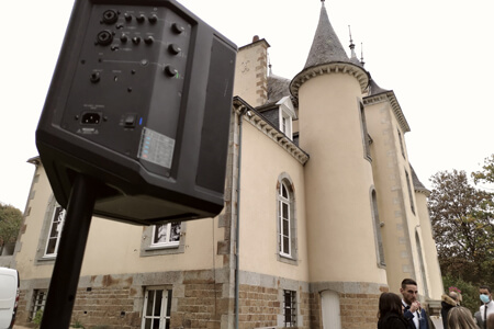 Sonorisation vin d'honneur par le Dj dans un château d'exception